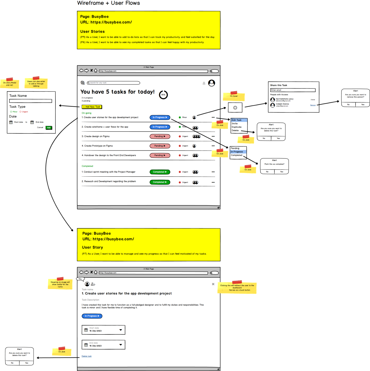 busybee_wireframe1